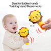 Adorable Plush Wrist Rattles for Baby Sensory Development