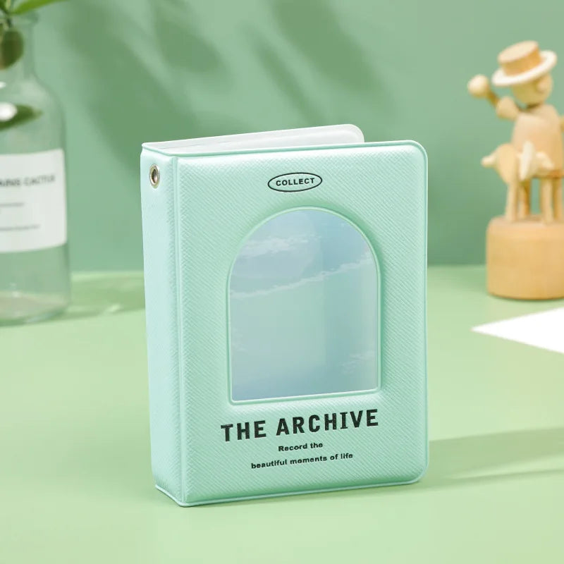 Heart-Shaped Mini Photo Album for K-pop Photocards