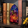 Acrylic Rose Gothic Arch Bookend for Bookshelf Decor