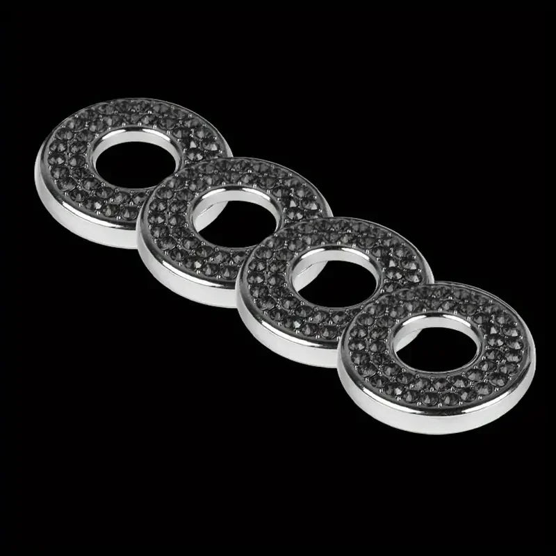 Crystal Car Door Lock Pin Covers for Mercedes-Benz