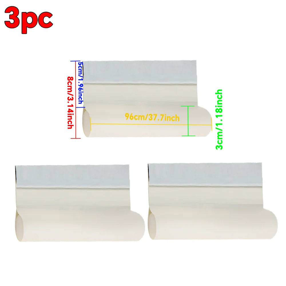 Under-Door Draft Stopper with Adjustable Seal Strip