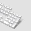 Crystal Clear Jelly Keycaps with Side-Printed Legends for Mechanical Keyboards