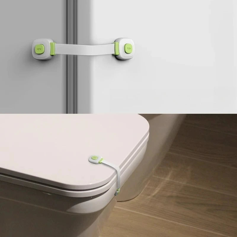 Multipurpose Baby Safety Cabinet Locks for Drawers, Fridge, and Oven