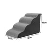 Curved Pet Stairs for Beds and Sofas