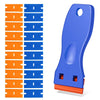 Plastic Razor Blade Scraper for Sticker & Label Removal