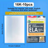 Transparent Reusable Book Covers for Textbooks & Notebooks