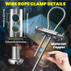 Copper Wire Rope Cable Clamps for 1.5-2.5mm Cables