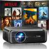 Portable Mini Outdoor Projector with WiFi & Bluetooth