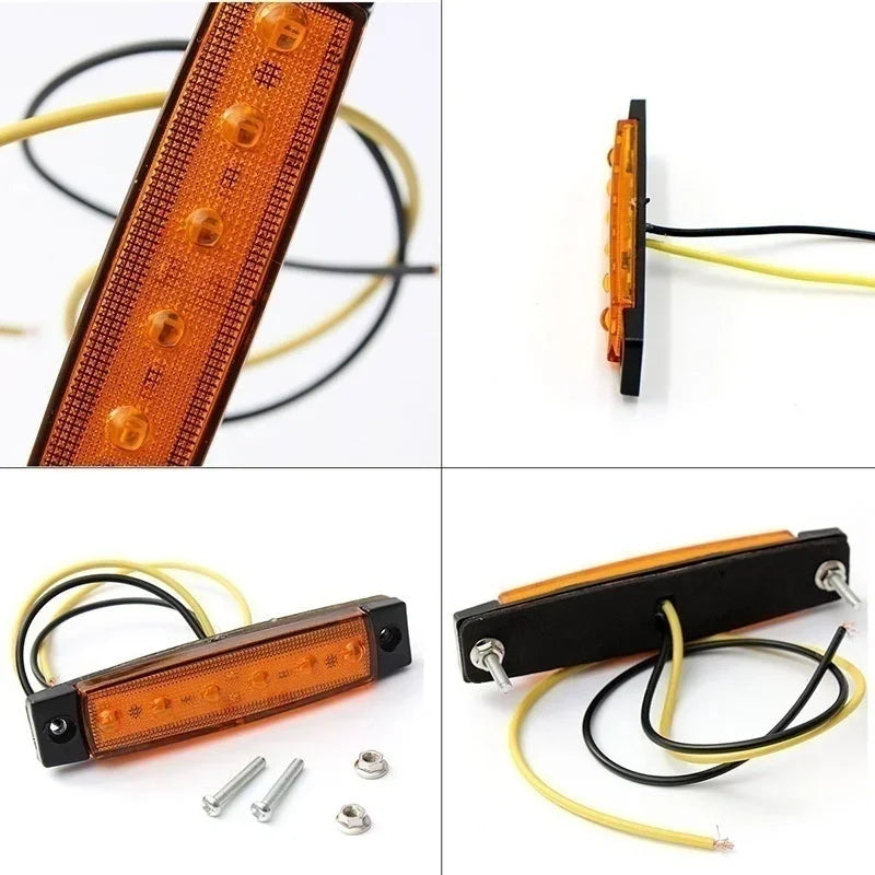 IP67 Waterproof LED Side Marker Lights (Set of 10)