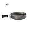 Portable Aluminum Camping Cookware Set