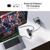 6-in-1 USB-C Hub with 4K HDMI, 10Gbps Data, and 100W Pass-Through Charging
