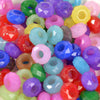 Mixed Rainbow Resin Spacer Beads for Jewelry Making