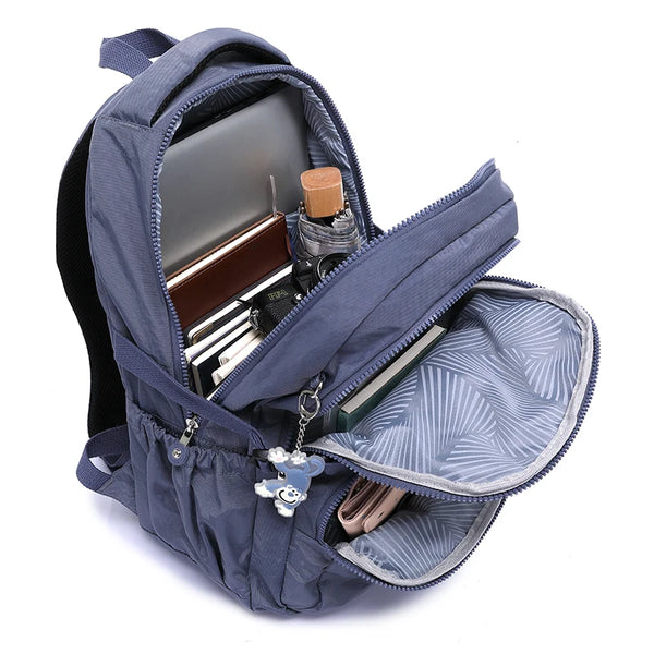Water-Resistant Travel Backpack with Laptop Compartment