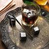 Reusable Stainless Steel Whiskey Stones with Tongs