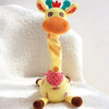 Interactive Dancing and Talking Giraffe Plush Toy with Music