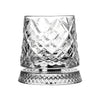 Vaso de Whisky de Cristal con Base Giratoria 360°