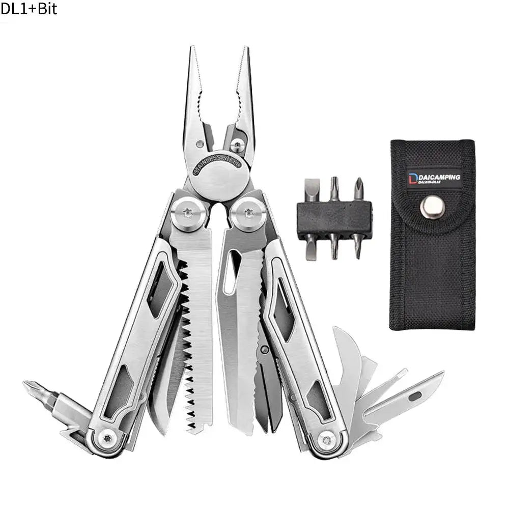 Folding Multi-Tool Pliers with 20-In-1 Functions