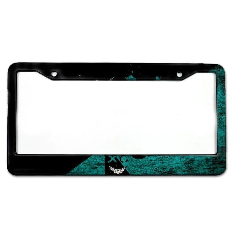 Custom Aluminum License Plate Frame with HD Design