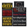 Inspirational Embroidered Patches Backpack