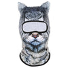 3D-Katzen-Skibalaclava
