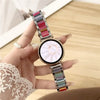 Colorful Resin & Metal Watch Band Strap