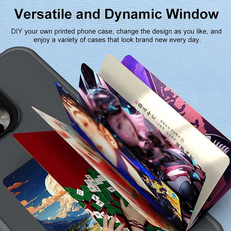 Customizable E-Ink Phone Case with NFC