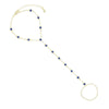 Colorful CZ Link Chain Bracelet