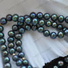 Peacock-Black Freshwater Pearl Necklace