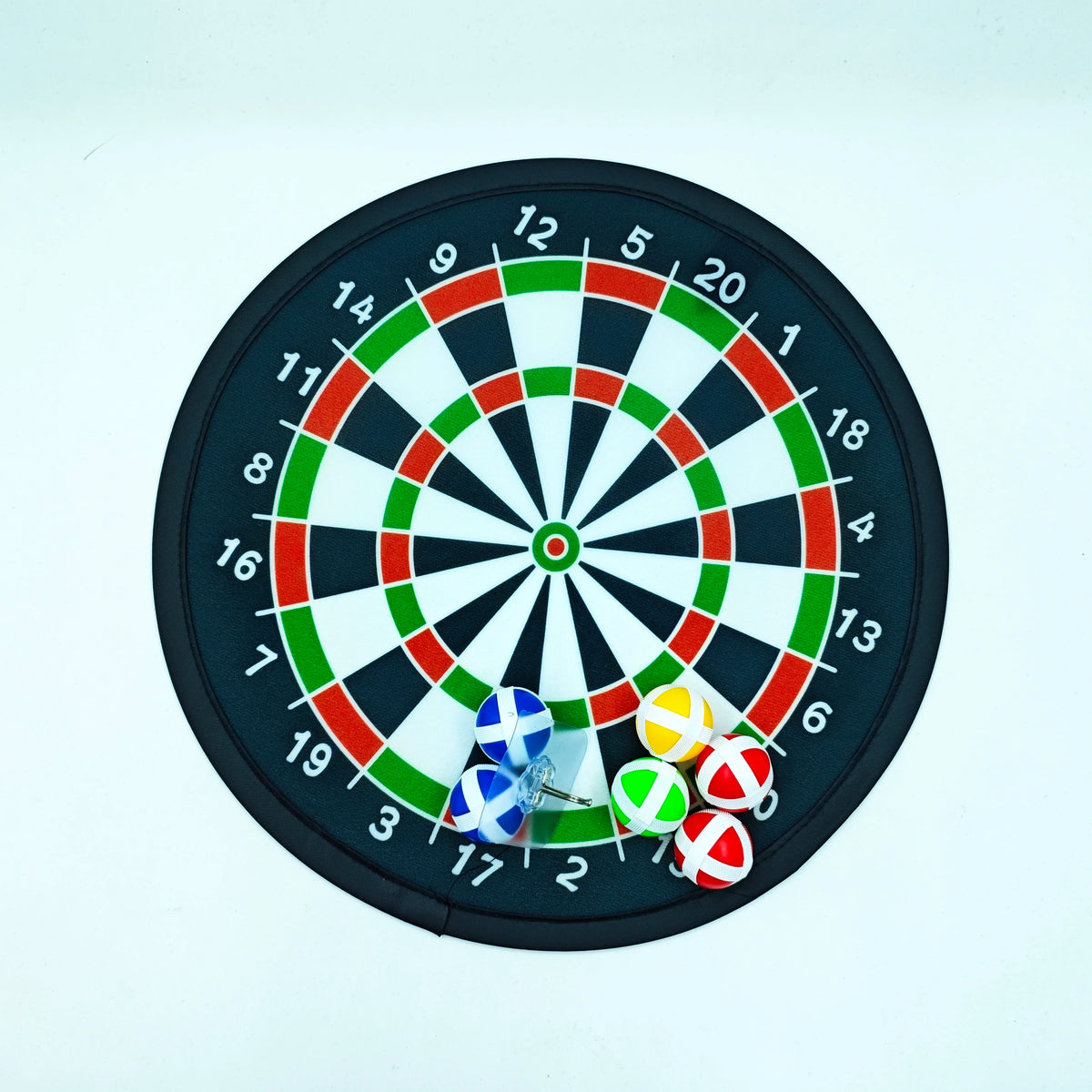 Sticky Ball Dart Board Set for Kids – Double-Sided Educational Family Game