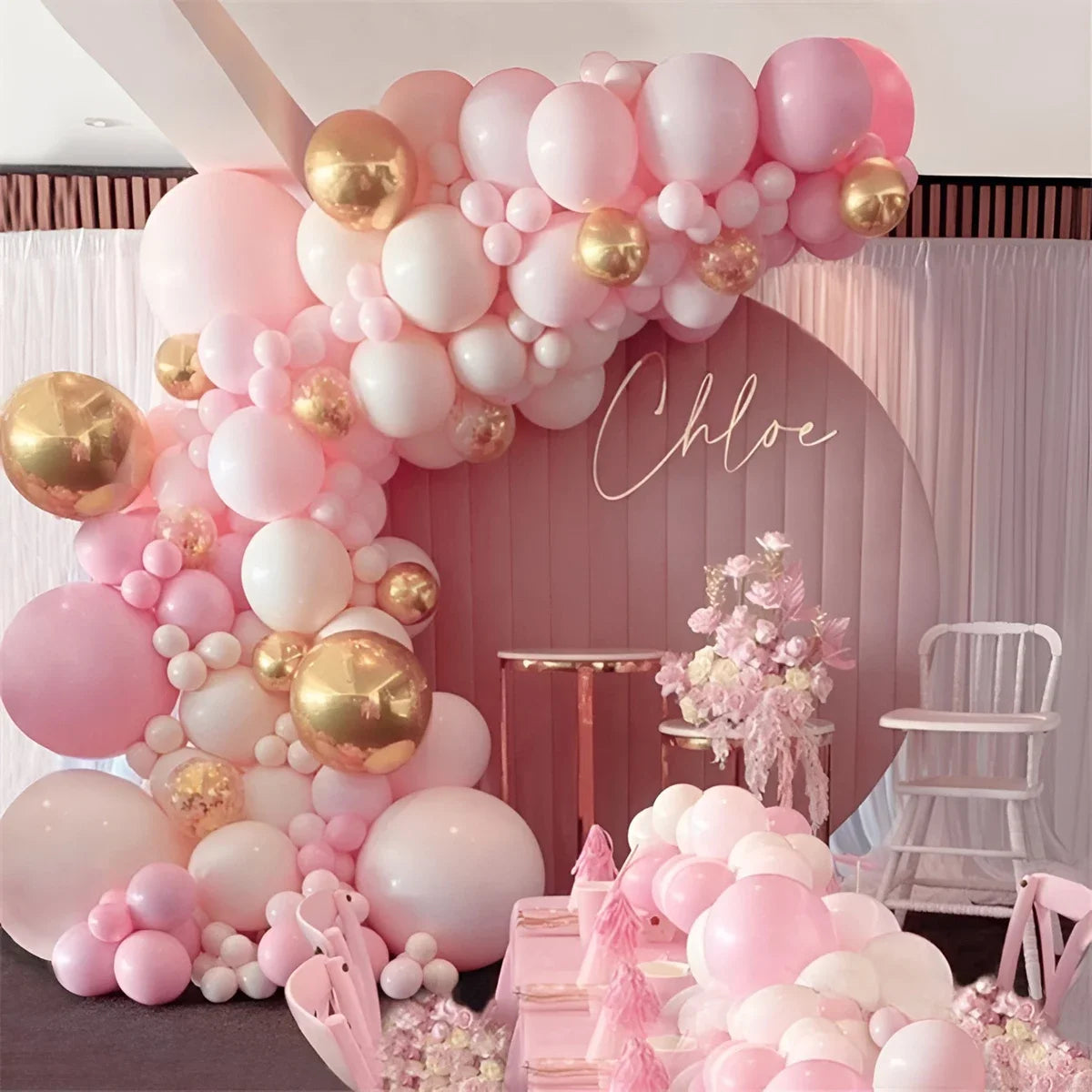 Latex Balloon Garland Arch Kit for Birthday Parties