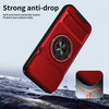 Rotating Magnetic Ring Phone Case with Kickstand for iPhone