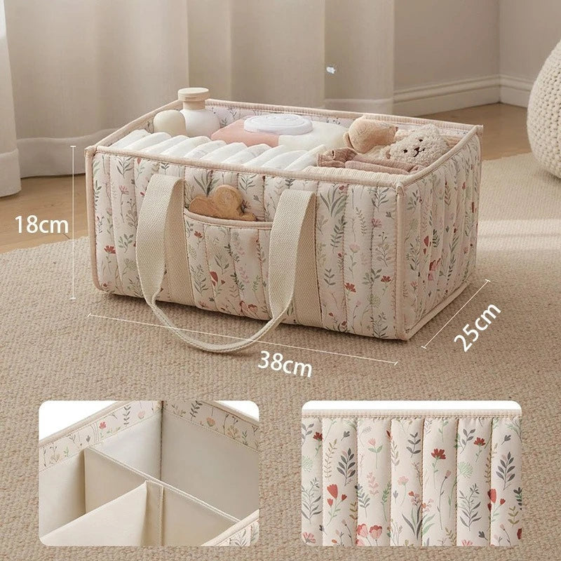 Cute Print Diaper Tote Bag for Travel