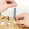 Spring-Loaded Dual-Head Nail Setter with Hinge Pin Remover (2-Piece Set)