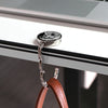 Portable Metal Purse Hook for Tables and Counters