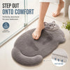 3D Cat Shaped Quick Dry Bath Mat