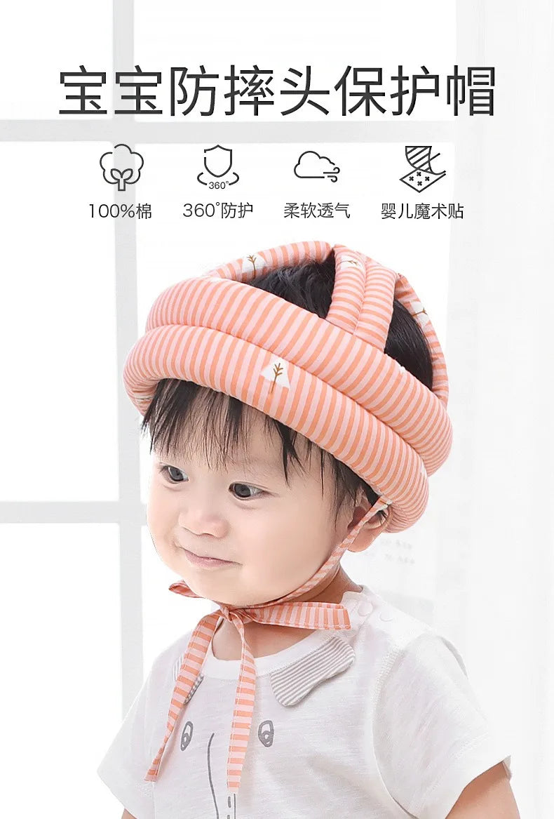 Baby Toddler Safety Helmet with Adjustable Strap