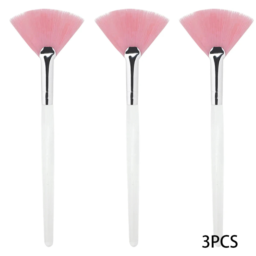 Soft Facial Mask Brushes Set for Smooth, Even Application