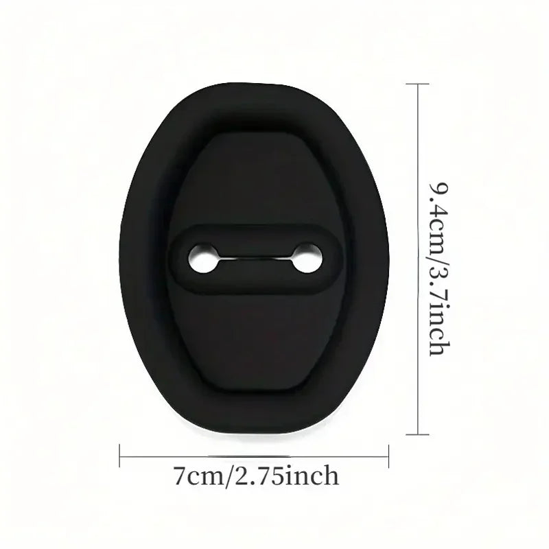 Thick Silicone Car Door Lock Protector Covers