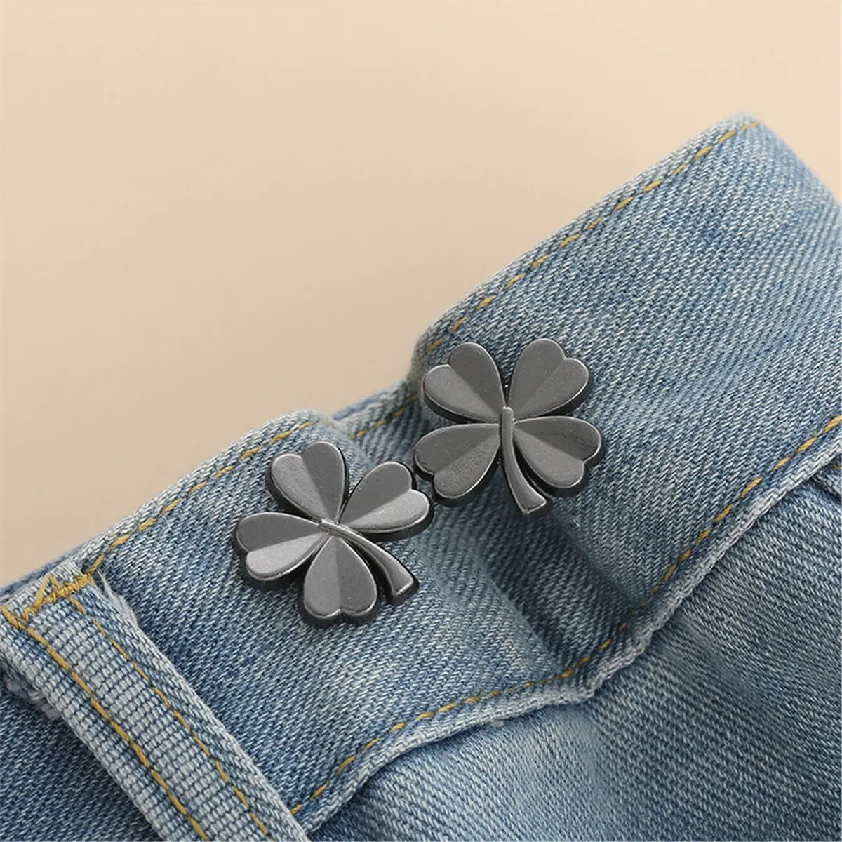 Adjustable Waist Tightener Buttons for Jeans and Pants