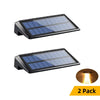 Solarbetriebene LED-Zaun- & Terrassenleuchten (2er-Pack)
