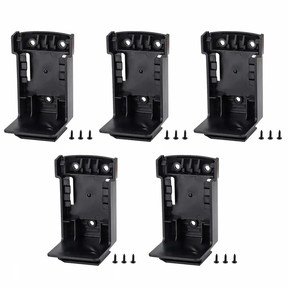 Battery & Tool Holder for 18V/20V Power Tools (5-Pack)