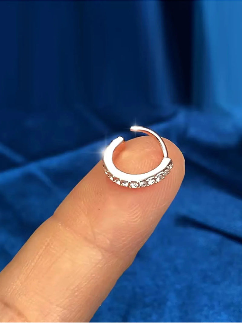 Rhinestone Septum Ring