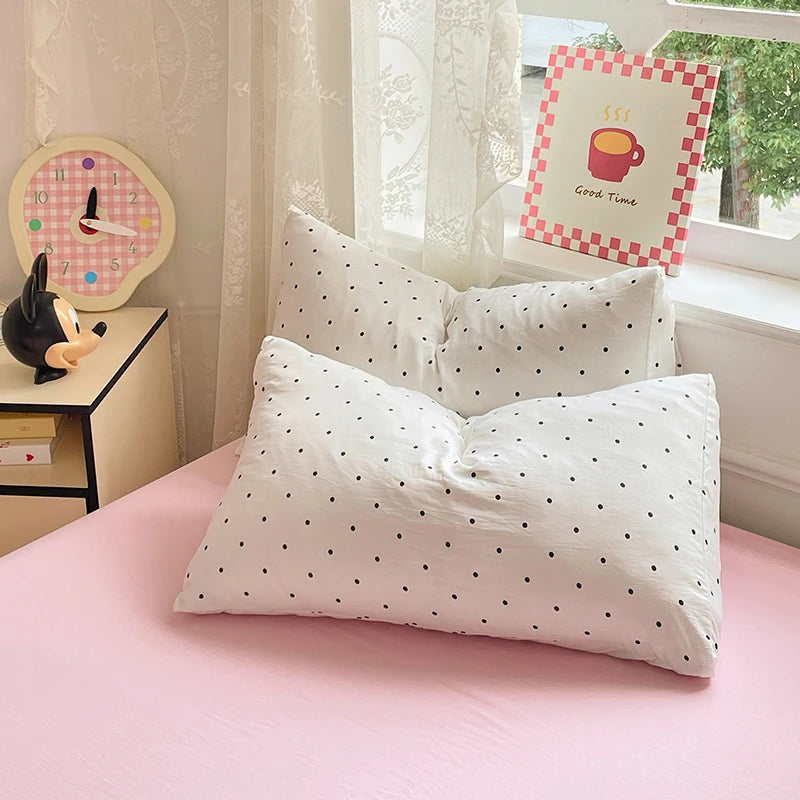 Ultra-Soft Pre-Washed Microfiber Duvet Cover Set with Pillowcases
