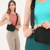 Versatile Nylon Waist Pack with Zippered Pockets