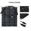 500W Flexible Solar Panel Kit with Charge Controller