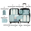 Mesh Travel Organizer Set with Shoe Bag