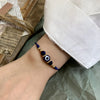 Evil Eye Crystal Bead Bracelet