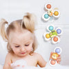 Suction Cup Spinner Bath Toys for Babies and Toddlers