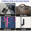 TSA-Approved 3-Digit Combination Travel Lock - Durable Zinc Alloy Luggage Lock