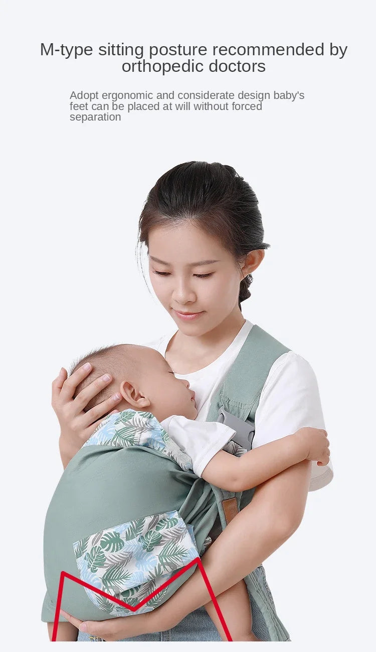 Breathable Mesh Baby Wrap Carrier and Nursing Cover